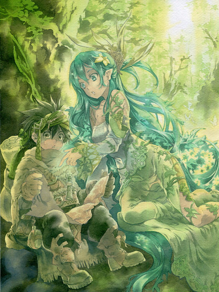 エルフと旅人 びり さんのイラスト ニコニコ静画 イラスト