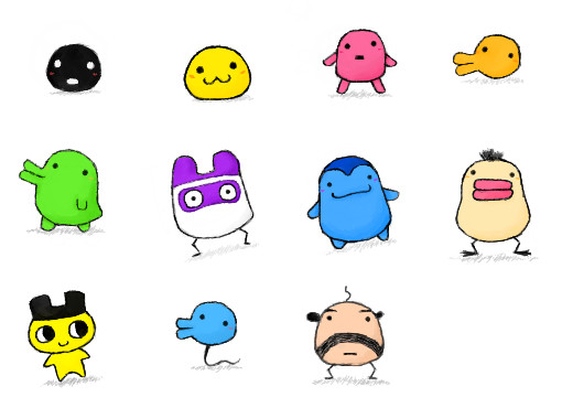 たまごっちのキャラクター イラスト 画像をまとめたよ 発見 トレンディー