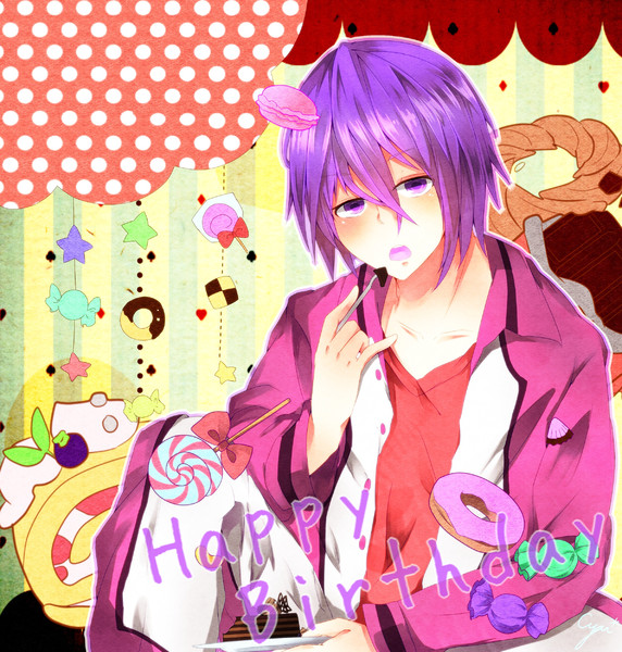 むっくん誕生日おめでとう Cyan さんのイラスト ニコニコ静画 紫原only 面白イラスト 美麗画像まとめ 紫原敦 黒子のバスケ Naver まとめ