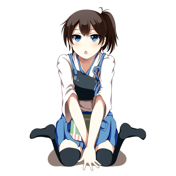加賀「にゃ~」 加賀「にゃ~」 / にゃおと☆ さんのイラスト - ニコニコ静画 (イラスト)