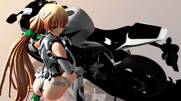 話題のmmd紹介 Mmd アンジェラ バルザックさんでwaveフィギュア風 オタクなお宅のユルユルブログ