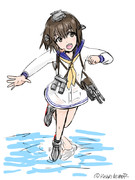 しれぇ～雪風は（透けてても）大丈夫です！