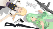 第4期MMD銃聖戦参加賞をさらに頂きました！【20冬MMDふぇすと展覧会】