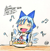 一週間の終わりにはパスタでご馳走だ