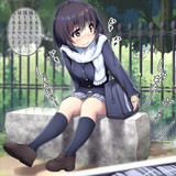 【毎週おしっ娘2】ベンチの裏側
