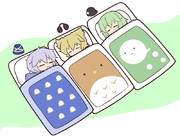 かわいい布団絵 ニコニコ静画 イラスト