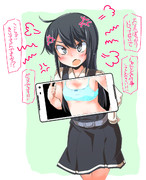 朝潮さんに怒られているのに全然聞いてないやつ