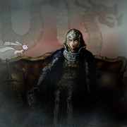 タヌキめ・・・。