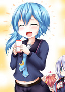 お年玉を貰った水無月