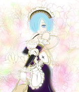 見ないで描いたレム