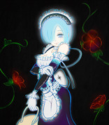 見ないで描いてみたレム