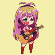 弦巻マキさんの立ち絵（ドットバージョン）