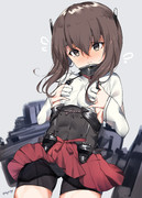 装甲を気にする大鳳さん