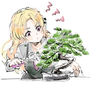 盆栽 ニコニコ静画 イラスト