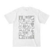 シンプルデザインTシャツ Spur/icon41(BLACK)