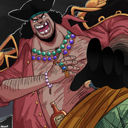 黒ひげ ニコニコ静画 イラスト
