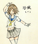 谷風さんとお絵描き練習