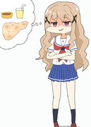 たまに見せるあやしい表情がかわいいめぐちゃん