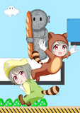 たぬきかすみん