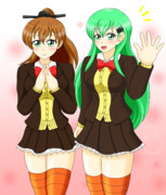 鈴谷ちゃんと熊野ちゃん