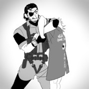 リキッド スネーク ニコニコ静画 イラスト