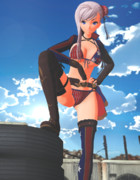 【MMD】スクラップヤードにて