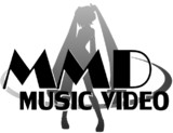 MMD MUSIC VIDEO LOGO 黒