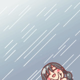 【GIFアニメ】台風を止めるべく立ち上がった陽菜さん