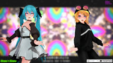 【MMD】Gimme×Gimme【原曲MV風モデル】固定カメラ