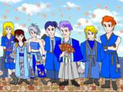 バートン財団記念撮影　part1