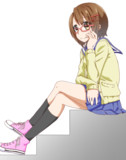 看板娘予定の子