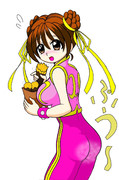ZERO春麗桃コス焼き芋バージョン