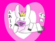 つの丸風ありがとウサギ