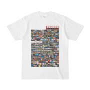 シンプルデザインTシャツ TANKER_on300(BROWN)