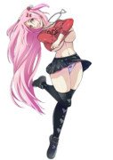 グレカーレのバレンタインの衣装を強奪し着るアブルッツィ