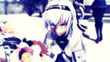 雪と椿と