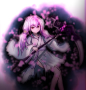 浮幽さくら ニコニコ静画 イラスト