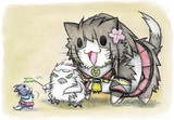 酒匂猫と大和猫