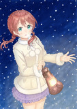 雪とエマちゃん