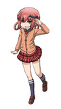 碁石を持つサターニャさん