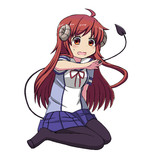 碁石を持つシャミ子さん