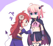 自分はお腹を出したくないけど宿敵にはお腹を出してほしいまぞく