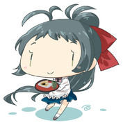 ワンドロ「伊良湖(艦これ)」180120（mod.チョコ最中）