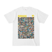 シンプルデザインTシャツ ANIMAL☆TANKER(YELLOW)