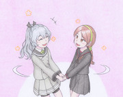 山「敷波ちゃん～、改二おーめでと～ぅ♪」