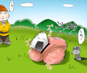 おむすびころりん ニコニコ静画 イラスト