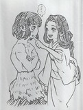切り絵　つんのこ！
