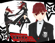 【MMDペルソナ】芳澤かすみ V1.0【モデル配布】