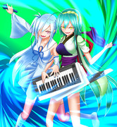 ショルダーキーボード ニコニコ静画 イラスト