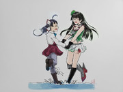 みて！藤鳥が踊っているよ！